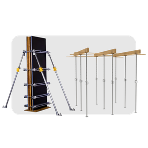 Escoramento Metálico e Travamento